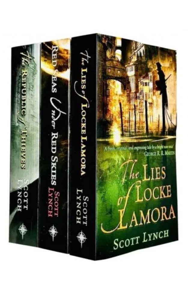 gentleman bastard sequence series scott lynch 3 books collection set